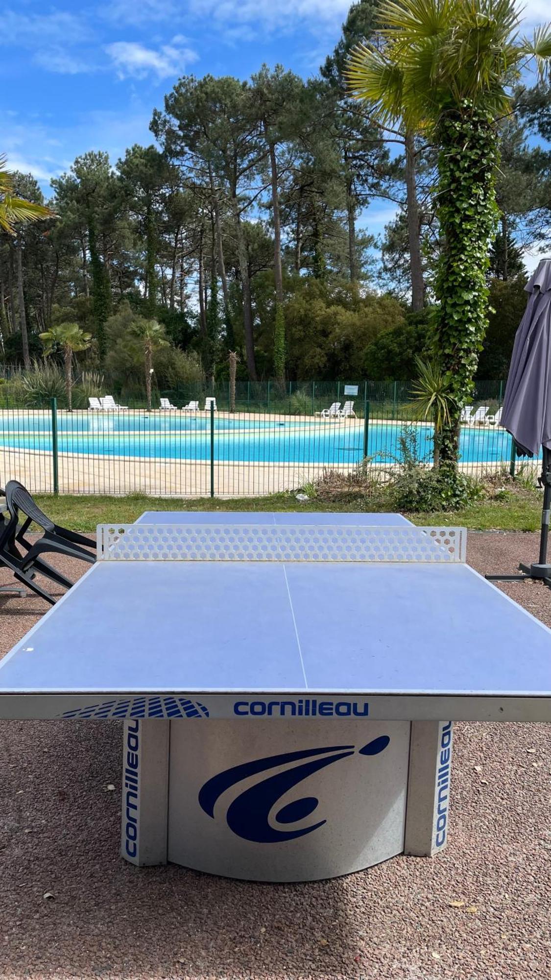 Chalet Paisible A La Plage, Piscine Et Tennis Ondres Exterior photo
