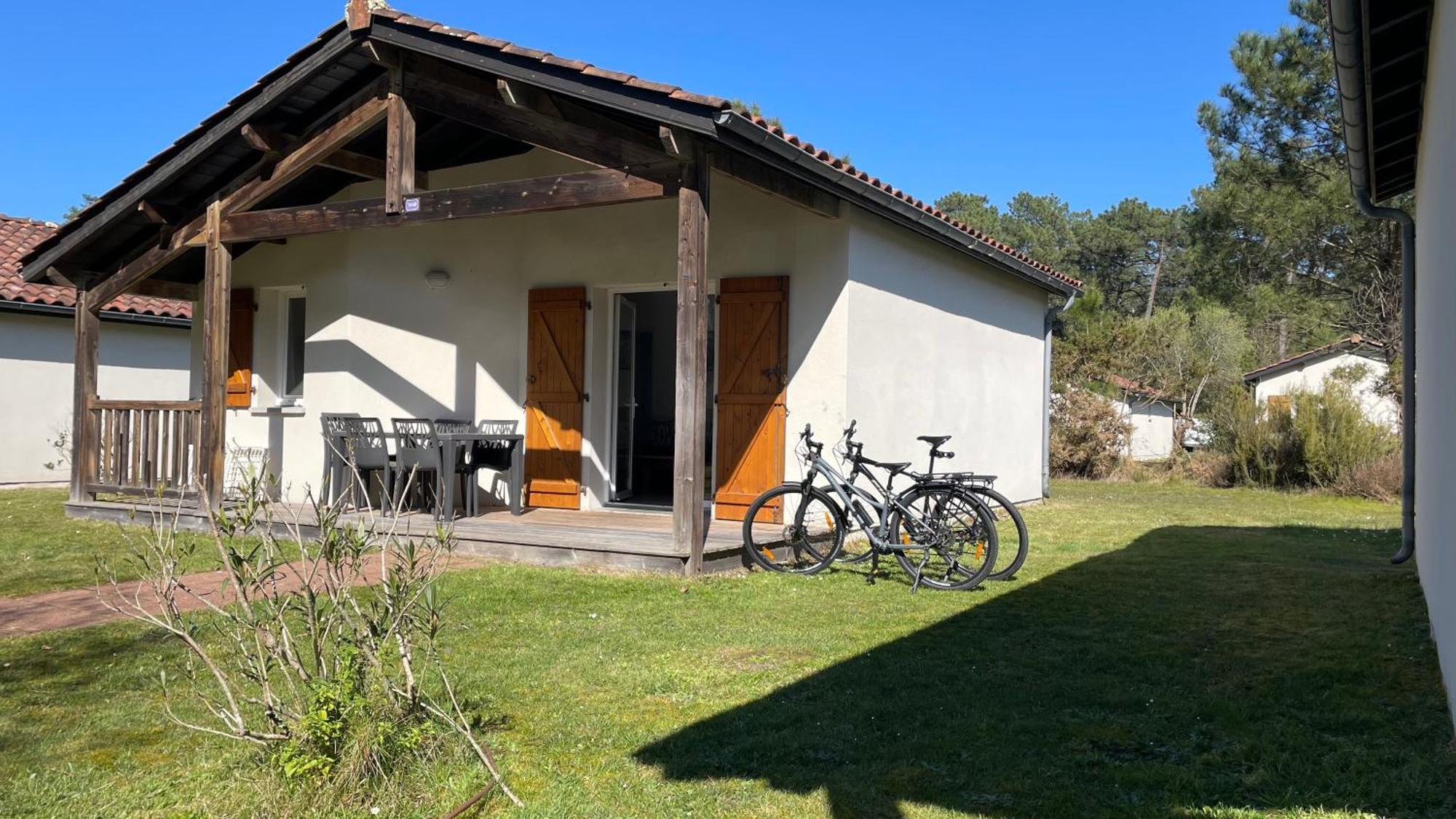 Chalet Paisible A La Plage, Piscine Et Tennis Ondres Exterior photo